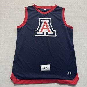 Russell Athletic Arizona Wildcats Tank Top Youth Sz M Blue New Without Tags